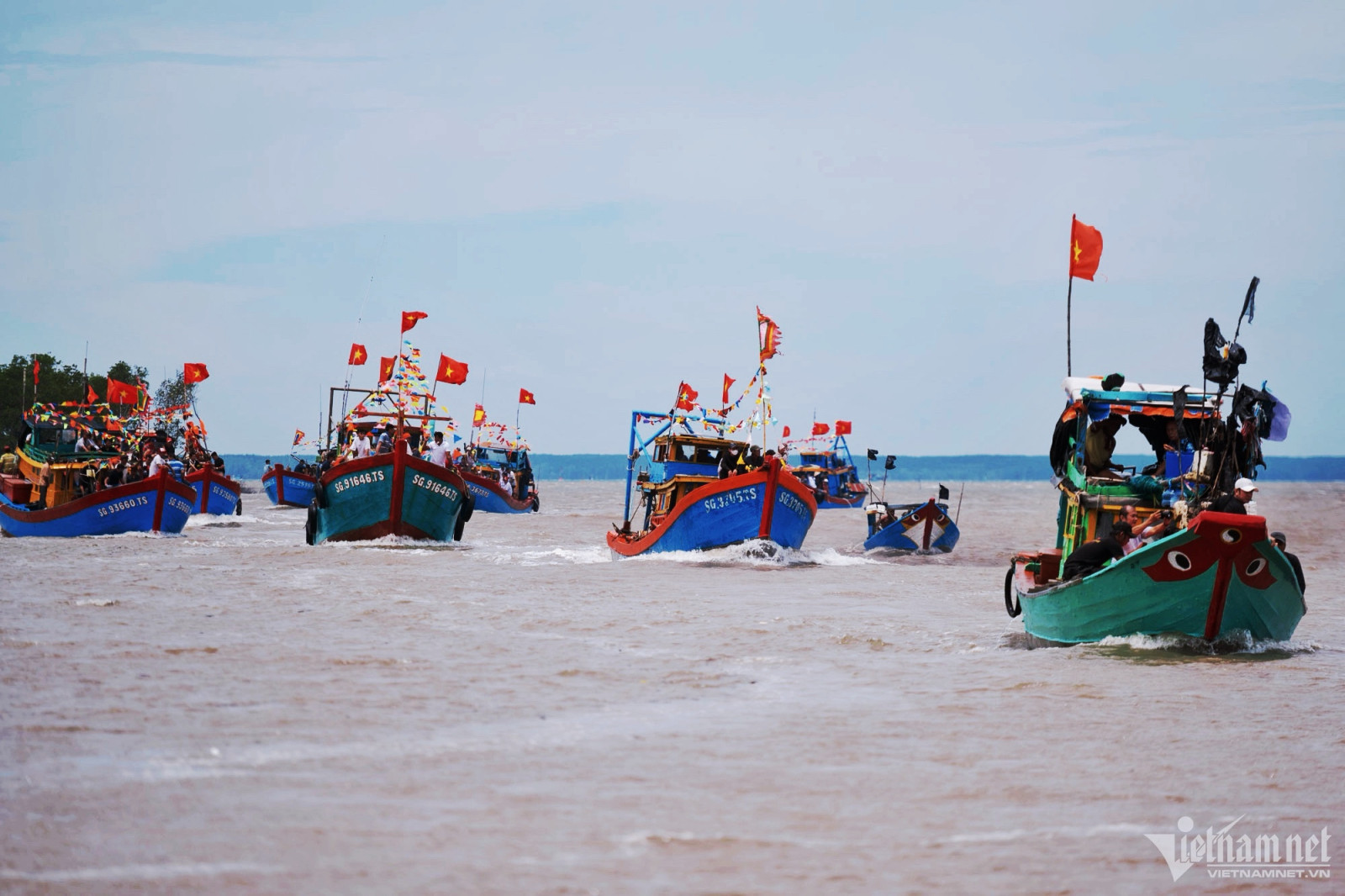 Lễ Nghinh Ông độc đáo ở biển Cần Giờ