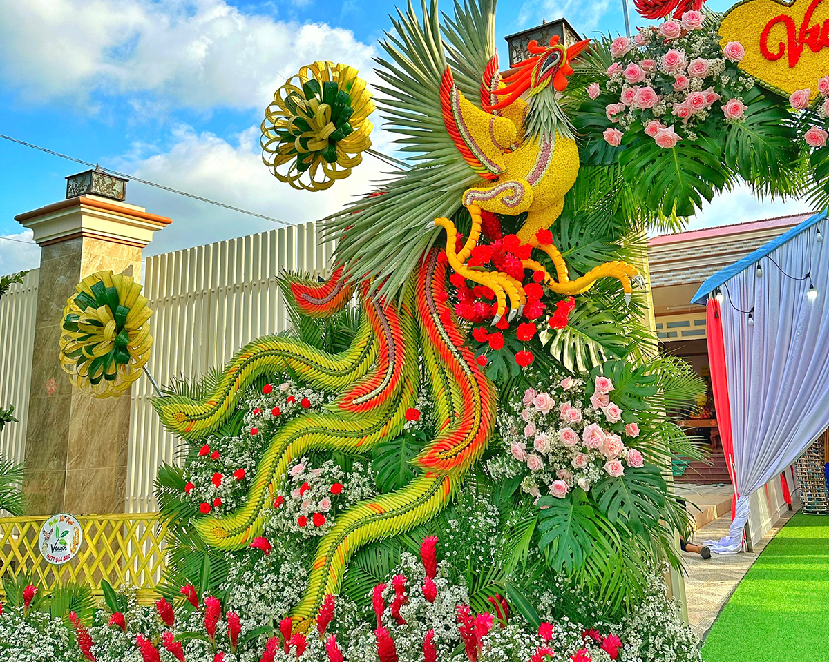 Độc đáo cổng cưới miền Tây