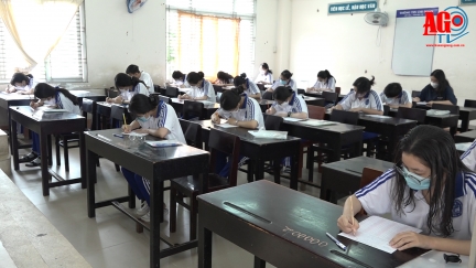 Kỳ thi tốt nghiệp THPT năm 2022 trên địa bàn tỉnh An Giang diễn ra nghiêm túc