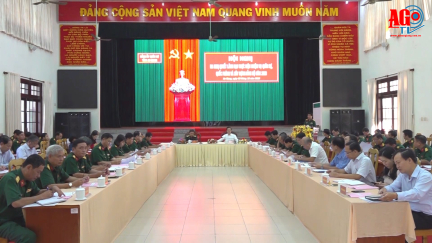 Đảng ủy Quân sự An Giang ra nghị quyết lãnh đạo thực hiện nhiệm vụ quân sự, quốc phòng năm 2023