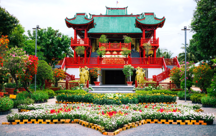Nét đẹp chùa Lầu