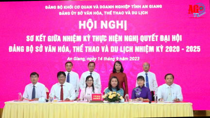 Đảng bộ Sở Văn hóa, Thể thao và Du lịch tỉnh An Giang sơ kết giữa nhiệm kỳ 2020-2025