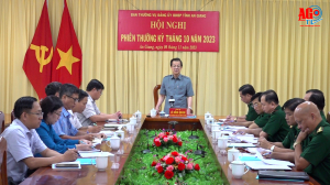 Bí thư Tỉnh ủy An Giang Lê Hồng Quang: Đảng ủy Bộ đội Biên phòng tỉnh An Giang tập trung bảo vệ chủ quyền lãnh thổ, bảo đảm an ninh biên giới