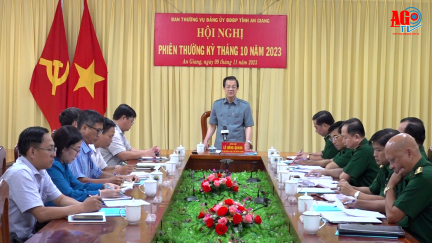 Bí thư Tỉnh ủy An Giang Lê Hồng Quang: Đảng ủy Bộ đội Biên phòng tỉnh An Giang tập trung bảo vệ chủ quyền lãnh thổ, bảo đảm an ninh biên giới