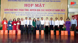 An Giang họp mặt kỷ niệm 93 năm Ngày thành lập Mặt trận dân tộc thống nhất Việt Nam