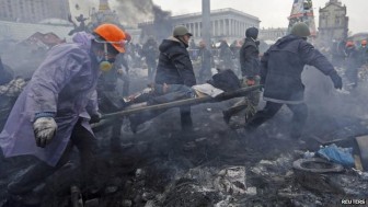 Biểu tình Ukraine 77 người thiệt mạng