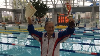 Nhật Bản: Cụ bà 100 tuổi phá kỷ lục bơi tự do
