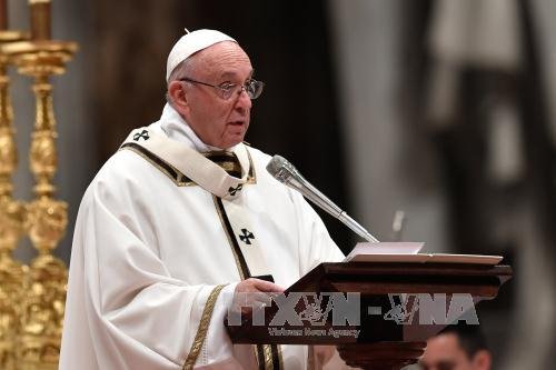 Giáo hoàng Francis kêu gọi hòa bình cho Jerusalem