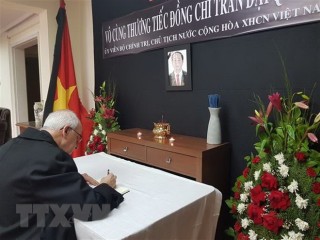 Quốc tế tiếp tục chia buồn việc Chủ tịch nước Trần Đại Quang từ trần
