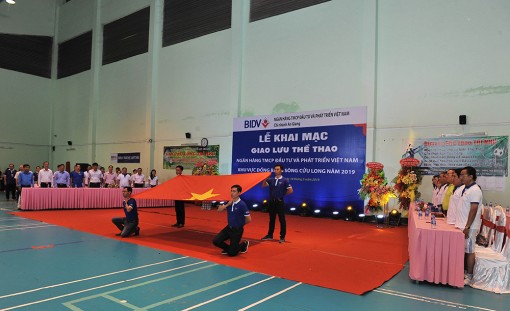 Giao lưu thể thao Ngân hàng TMCP Đầu tư và Phát triển Việt Nam khu vực ĐBSCL năm 2019