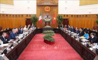 Thủ tướng Cộng hòa Italy kết thúc chuyến thăm chính thức Việt Nam