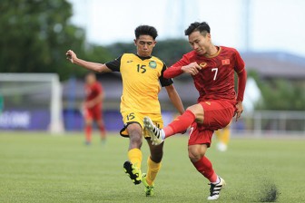 U.22 Việt Nam khởi đầu nhẹ nhàng với chiến thắng đậm trước U.22 Brunei