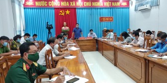 Huyện Phú Tân đẩy mạnh thực hiện nhiệm vụ phòng, chống dịch bệnh COVID-19