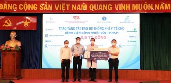 Thêm hệ thống oxy cho 400 giường điều trị COVID-19 tại BV Bệnh Nhiệt đới TPHCM