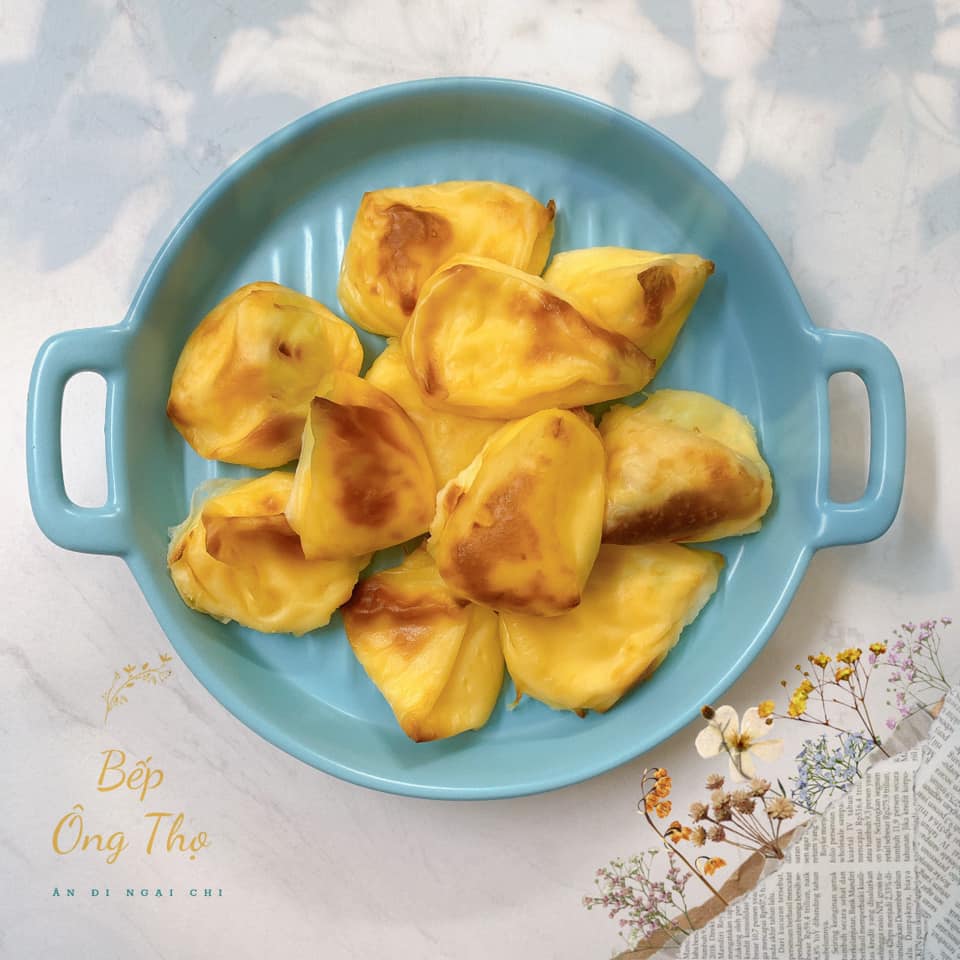 cách làm bánh trứng sữa