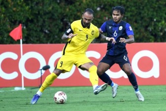 AFF Cup 2020: Malaysia thắng đậm Campuchia