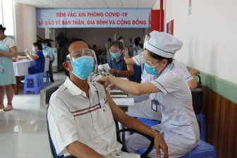 Tiến độ tiêm vaccine của An Giang đã thực hiện đến đâu