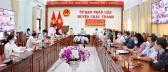 Đại biểu HĐND tỉnh An Giang và huyện Châu Thành tiếp xúc cử tri sau kỳ họp cuối năm 2021