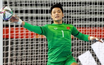 Thủ môn futsal Việt Nam lọt top 10 thế giới