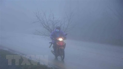 Thời tiết ngày 18-1: Đồng bằng Bắc Bộ trời rét, Trung Trung Bộ có mưa