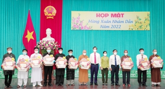 Họp mặt nhân sĩ, trí thức, dân tộc, tôn giáo, Việt kiều tiêu biểu mừng Xuân Nhâm Dần 2022