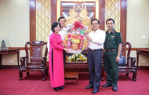 Hội Doanh nhân trẻ Việt Nam chúc Tết Tỉnh ủy An Giang