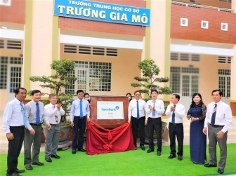 UBND TP. Châu Đốc tổ chức lễ hoàn công công trình Trường THCS Trương Gia Mô