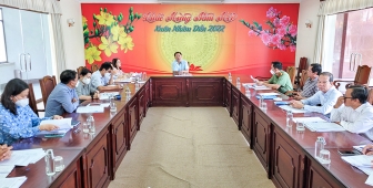 Báo cáo tiến độ triển khai kế hoạch tổ chức các hoạt động kỷ niệm 190 năm thành lập tỉnh An Giang