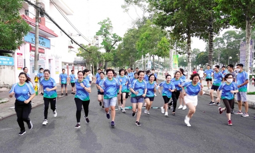 Tập luyện thể thao trong công nhân, viên chức - lao động ở An Giang