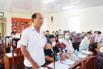 Ban Thường vụ Huyện ủy Thoại Sơn  tổ chức Diễn đàn “Lắng nghe dân nói” tại thị trấn Phú Hòa và xã Tây Phú