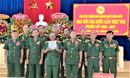 Đại hội đại biểu Hội Cựu chiến binh TP. Châu Đốc