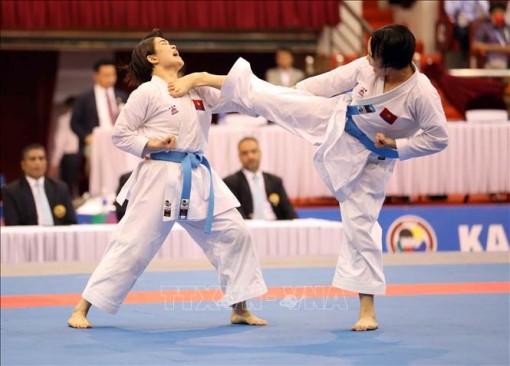 Karate Việt Nam xuất sắc giành 4 Huy chương Vàng