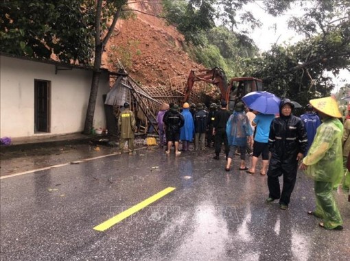 Sạt lở đất ở Tuyên Quang khiến một người thiệt mạng