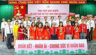Đồng chí Huỳnh Thanh Ngọc tái đắc cử Chủ tịch Hội Chữ thập đỏ tỉnh An Giang lần thứ VIII (nhiệm kỳ 2022-2027)