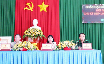 Đoàn đại biểu Quốc hội tỉnh An Giang hoàn thành tiếp xúc cử tri