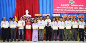 Lan tỏa phong trào nông dân sản xuất - kinh doanh giỏi ở huyện Thoại Sơn