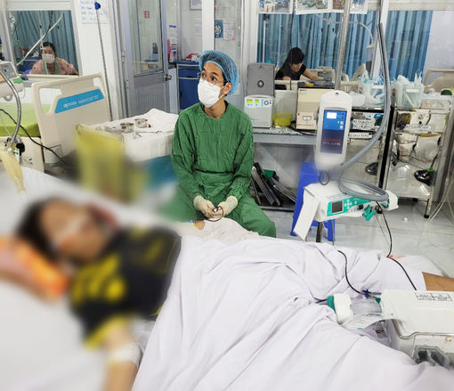 Bệnh viện Sản-Nhi An Giang cứu sống bệnh nhi ngộ độc MetHemoglobin nặng