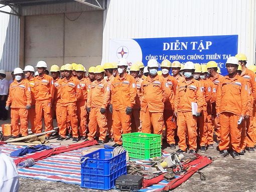 Tổ chức diễn tập phòng chống thiên tai, tìm kiếm cứu nạn huyện An Phú