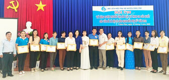 Hội Liên hiệp Phụ nữ huyện Châu Phú nâng cao kỹ năng giải quyết các vấn đề xã hội cho cán bộ hội