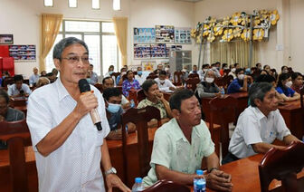 Đại biểu Quốc hội tiếp xúc cử tri tỉnh An Giang