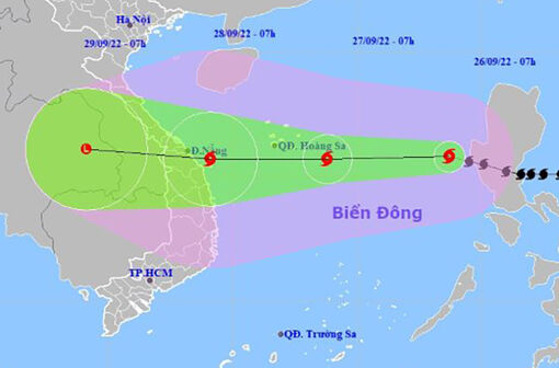 Ảnh hưởng bão Noru, tại Kiên Giang mưa lớn diện rộng kéo dài đến 28-9