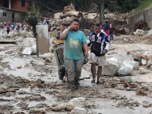 Lũ lụt tại Venezuela khiến nhiều người thiệt mạng và mất tích