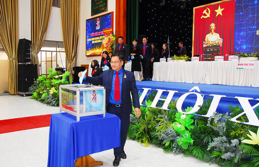 Bầu 36 ủy viên vào Ban Chấp hành Đoàn TNCS Hồ Chí Minh tỉnh An Giang khóa XI