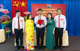 Đại hội Chi bộ Hội sở Ngân hàng Chính sách Xã hội tỉnh An Giang lần thứ V (nhiệm kỳ 2023-2025)