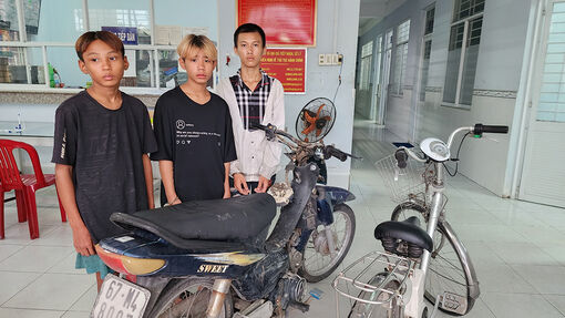 Bắt 3 đối tượng cướp ở khu vực đường Lê Triệu Kiết