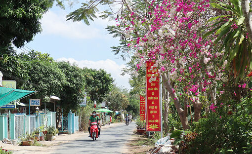 Gỡ khó cho xã Phú Lâm xây dựng nông thôn mới nâng cao