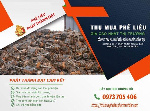 Phế liệu Phát Thành Đạt công ty thu mua phế liệu sắt, nhôm, đồng, inox tại An Giang