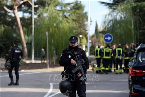 Bom thư phát nổ ở Đại sứ quán Ukraine tại Tây Ban Nha