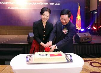 Kỷ niệm Quốc khánh Hàn Quốc, 30 năm thiết lập quan hệ Việt-Hàn