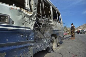 Đánh bom xe ven đường ở Afghanistan, ít nhất 7 người thiệt mạng